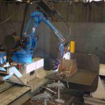 Swiss robot welding machine
